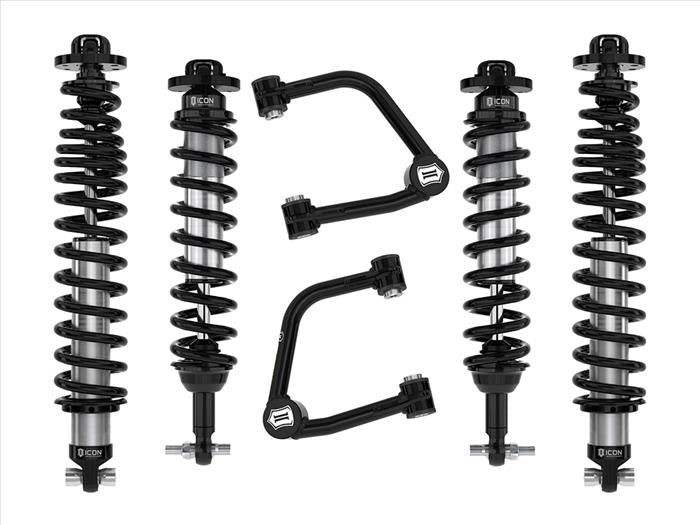 ICON Vehicle Dynamics 2021-2023 Ford Bronco, Non-Sasquatch, 3-4" Lift, Stage 3 Suspension System, Tubular, Heavy Rate Rear Spring