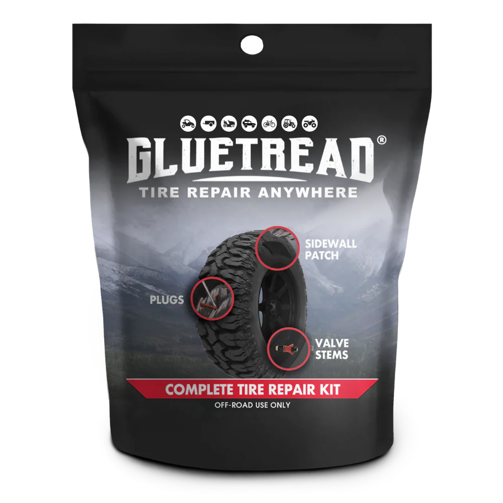Glue Tread Complete Tire Repair Kit