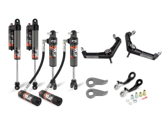 Cognito 3-Inch Elite Leveling Kit with Fox 2.5 Elite Performance Series Shocks for 20-26 Silverado/Sierra 2500/3500 2WD/4WD